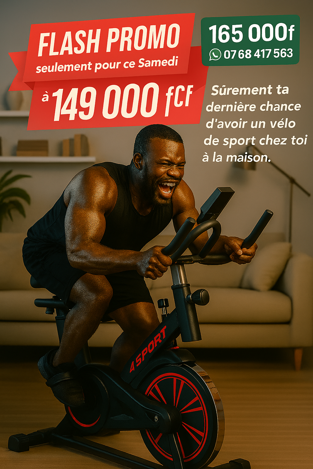 Vélo d'appartement