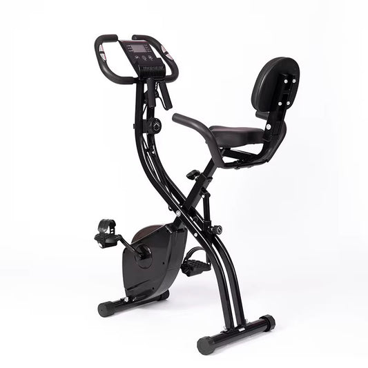 Vélo d'appartement semi-allongé DB Fitness avec dossier